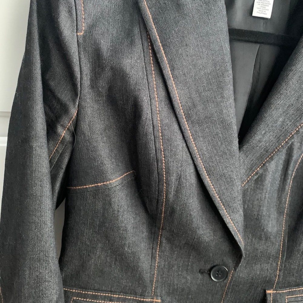 Denim blazer
